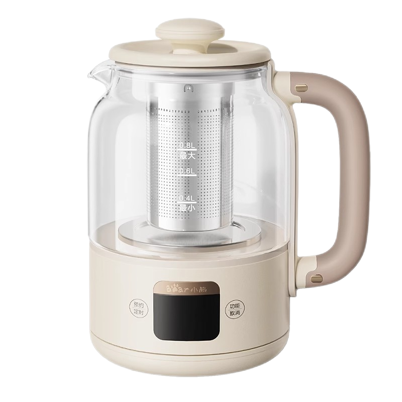 小熊(Bear)电水壶 热水壶烧水壶恒温电热水壶 多段保温玻璃冲奶煮茶壶