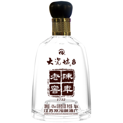 42%vol 大瓷坊酒-陈年老窖升级版 500ml*6/箱 箱装 浓香型白酒