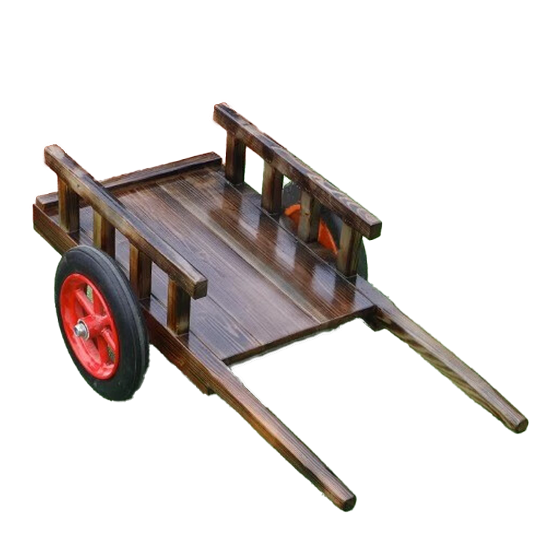 碳化平板推车 幼儿园安吉游戏小推车3-6岁手推车体育户外感统训练