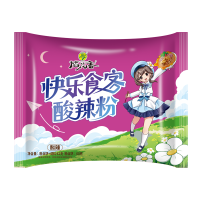 稻花香 快乐食客酸辣粉酸辣重庆红薯粉丝方便速食泡面82g袋装整箱