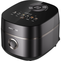 九阳20N7U 2-4人IH电磁加热电饭煲 黑色钛金属超硬化不锈钢内胆悬浮舱米粒活化技术快速饭