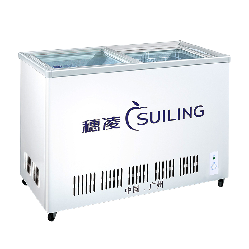 穗凌(SUILING)WG4-325注水冰柜单温冷藏冷柜卧式商用冷柜保鲜柜饮料啤酒冰箱