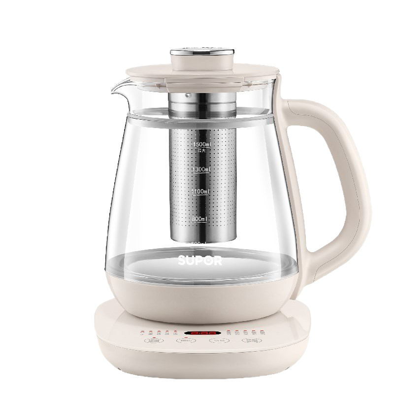 苏泊尔(SUPOR)SW-15Y03 养生壶 煮茶器 花茶壶电茶壶 电水壶烧水壶电热水壶 1.5L