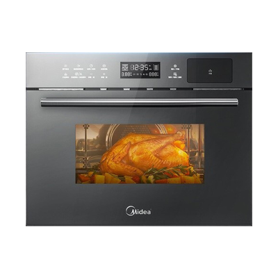 美的(Midea)BG3403嵌入式烤箱微波蒸箱三合一多重自净 家用多功能烘焙嵌入式微蒸烤34L R3