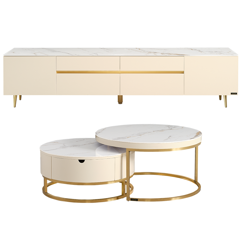 下架全友家居现代简约小户型岩板电视柜客厅家具DG10005