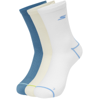 SKECHERS2024年夏季男女同款休闲中筒袜运动袜 P224U014/0443