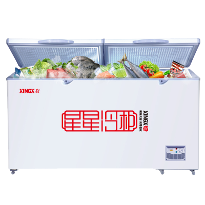 星星 (XINGX) 865升 商用冰箱大容量冰柜 卧式冷冻柜商用大冷柜 悬停门体 BD/BC-898GE