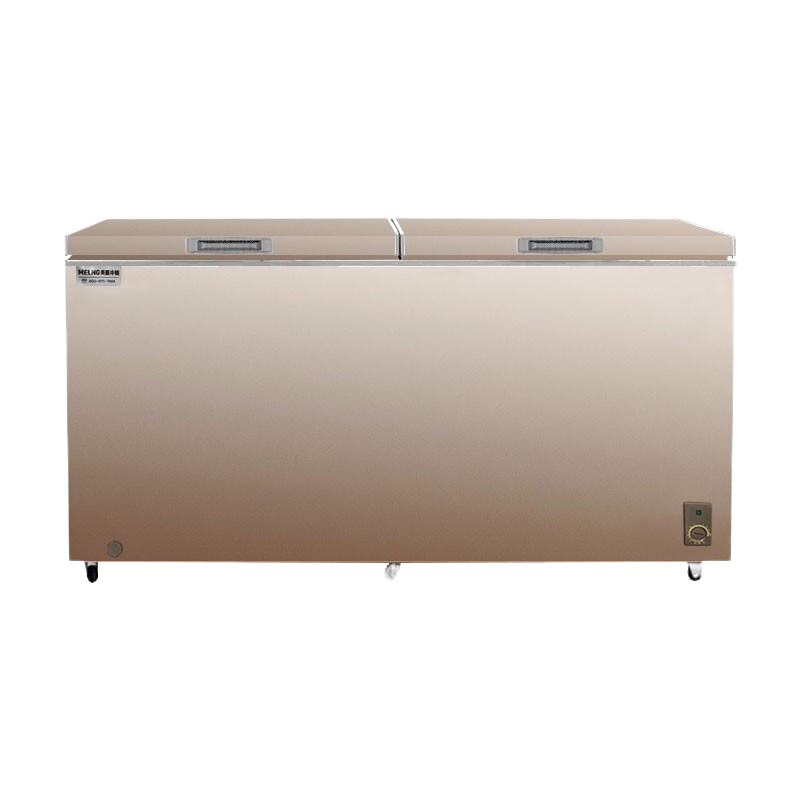 美菱(MELING)528升冰柜 冷柜 卧式大容量商用 冷藏冷冻转换单温 深冷速冻BC/BD-528DTX