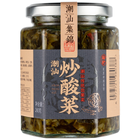 潮汕集锦炒酸菜咸菜开胃菜老坛腌制酸菜辣香拌饭即食配粥特产酱菜