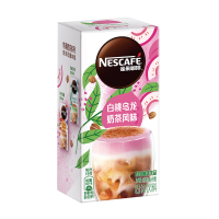 3盒雀巢咖啡特调系列白桃乌龙奶茶风味即溶咖啡饮品5条*19g