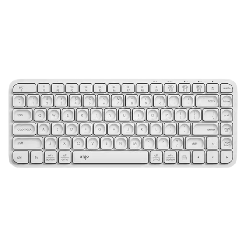 爱国者V200三模无线蓝牙键盘台式电脑笔记本平板手机通用便携多色