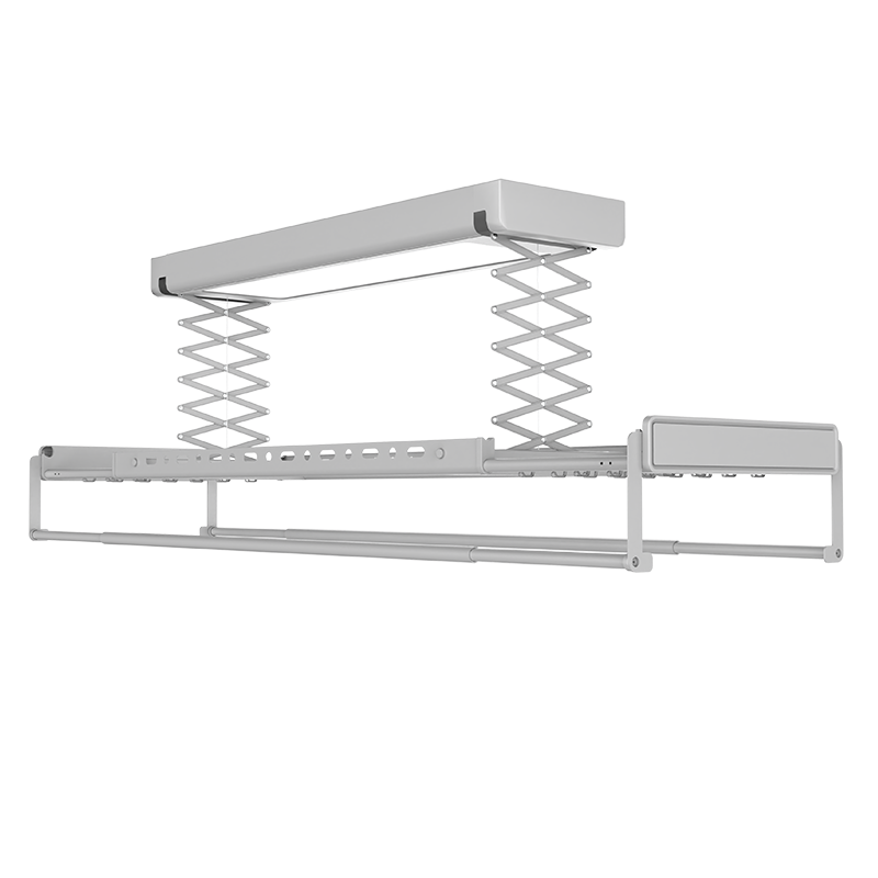 顶固(TOPSTRONG) 电动晾衣架升降 阳台智能晾衣架无线遥控升降自动晾衣机 P60-白色 全屏照明+遇阻即停