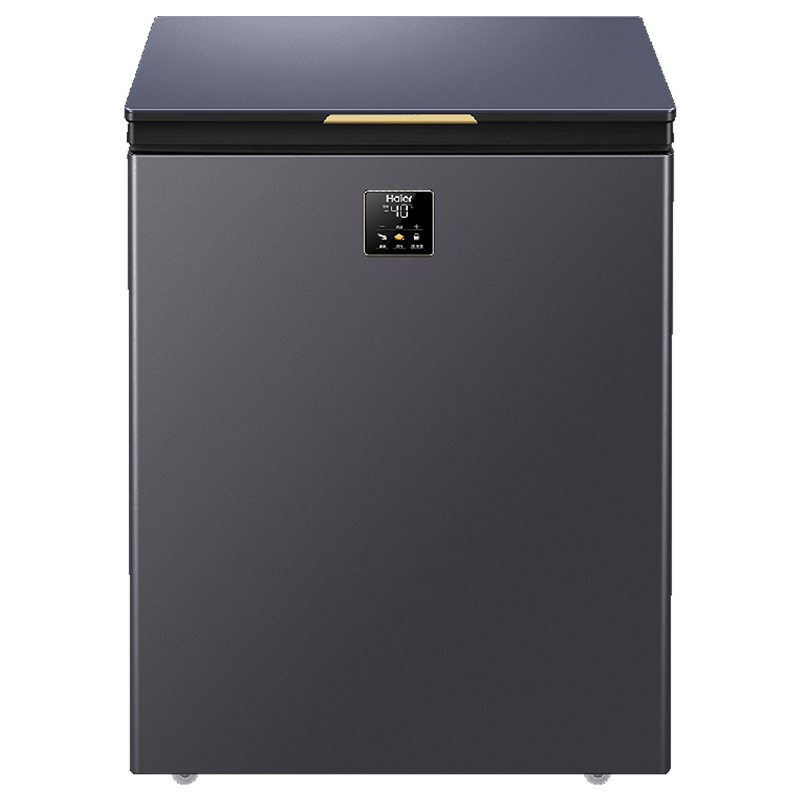 海尔(Haier)冰柜家用小型冷藏保鲜冷冻柜一键转换-40℃超低温速冻冷柜一级节能电子温控BC/BD-142GHEPG