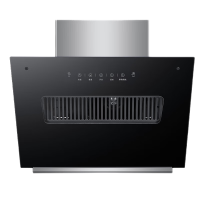 美珏好太太侧吸式油烟机 18立方大吸力 玻璃面板 710mm 提供安装