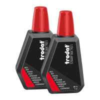 卓达7011回墨印油28ml红2瓶装(套)