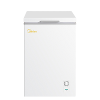 美的(Midea)100升家用小冰柜 冷藏冷冻转换 一级能效 单温冷柜 顶开门 节能安静 BD/BC-100KMD(E)