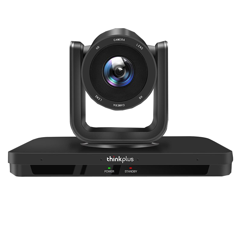 联想thinkplus视频会议摄像头108度大广角云台摄像机高清1080P网课教学教育办公会议室设备SX-HD15M