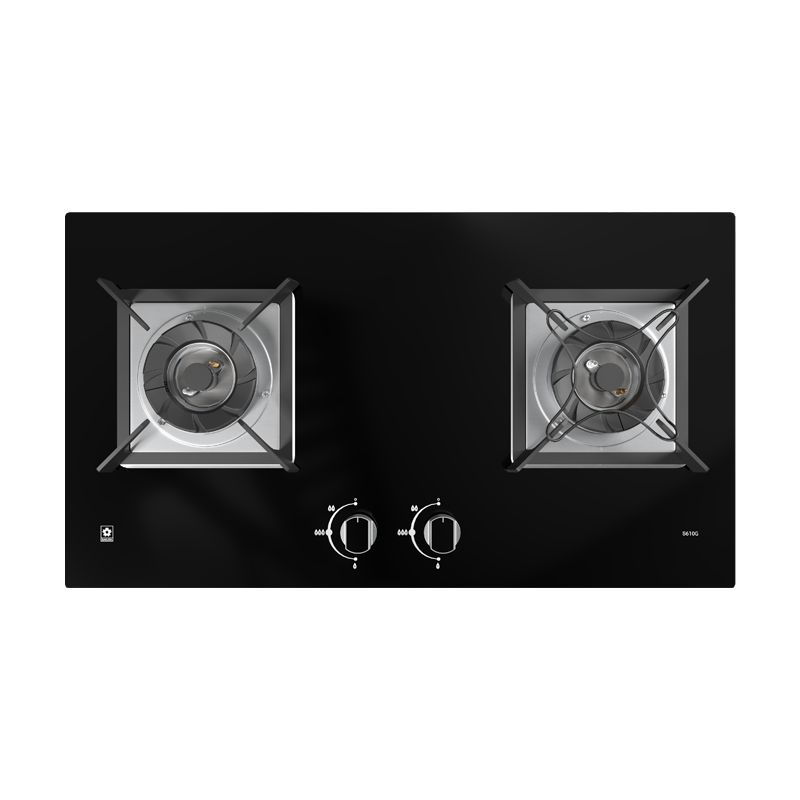 樱花JZT-BGC1T燃气灶4.5KW大火力煤气灶双灶具天然气液化气嵌入家用(天然气)