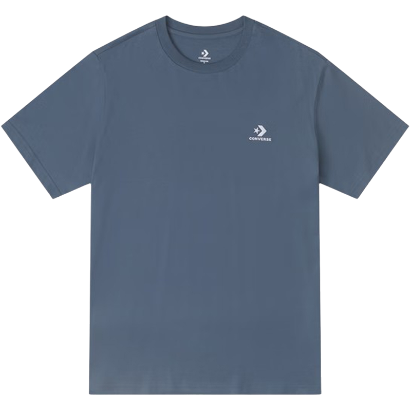 Converse匡威2024秋新款男女同款圆领短袖T恤 10023876-A40