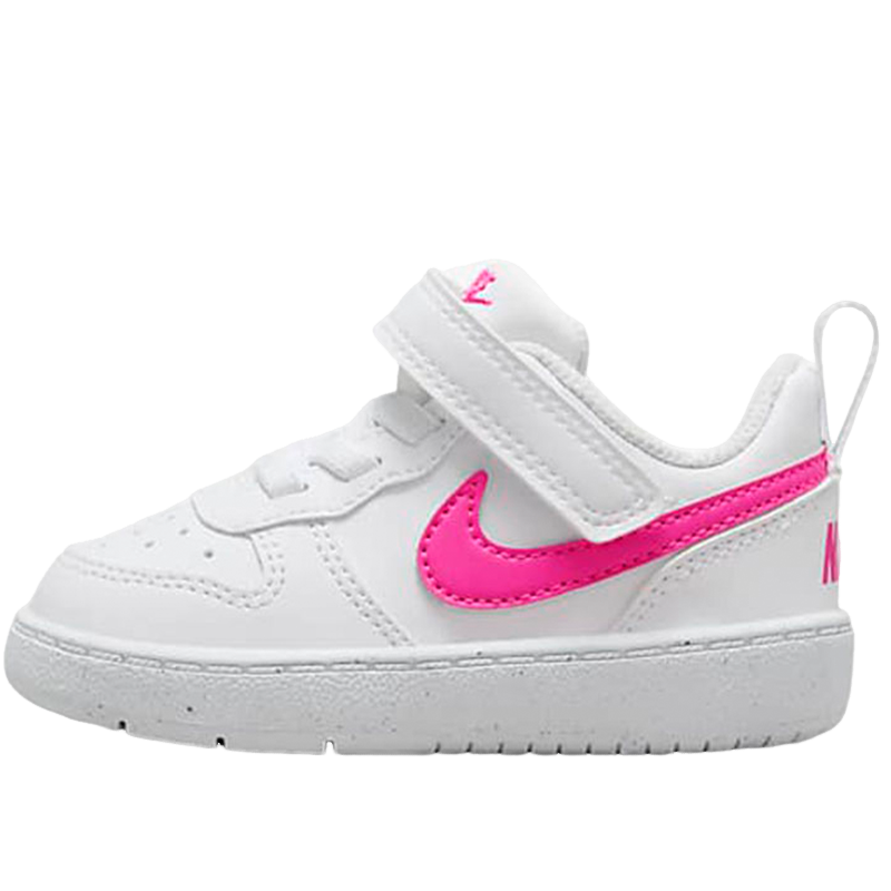 Nike耐克男女童COURT BOROUGH运动童鞋魔术贴DV5458-113