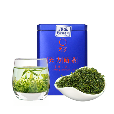 2025年新茶春茶安徽天方茶叶100g特级II硒茶绿茶 明前特级高山炒青绿茶春茶 小罐装茶叶石台硒茶