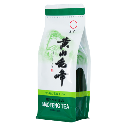 [中华特色]池州馆 春茶新茶安徽天方茶叶黄山毛峰绿茶150g/袋 雨前高山浓香耐泡型 小袋装 华东