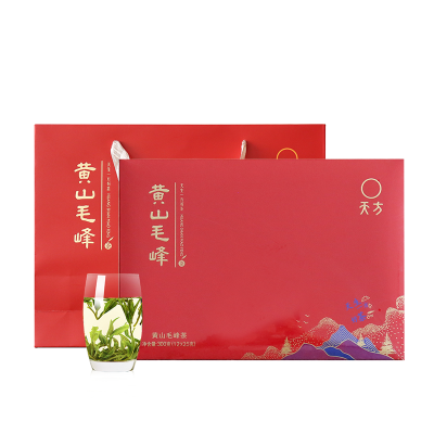 [中华特色]池州馆 2025年春茶新茶天方黄山毛峰绿茶 300g/盒 雨前浓香耐泡高山茶茶叶礼盒装 安徽天方茶叶 华东