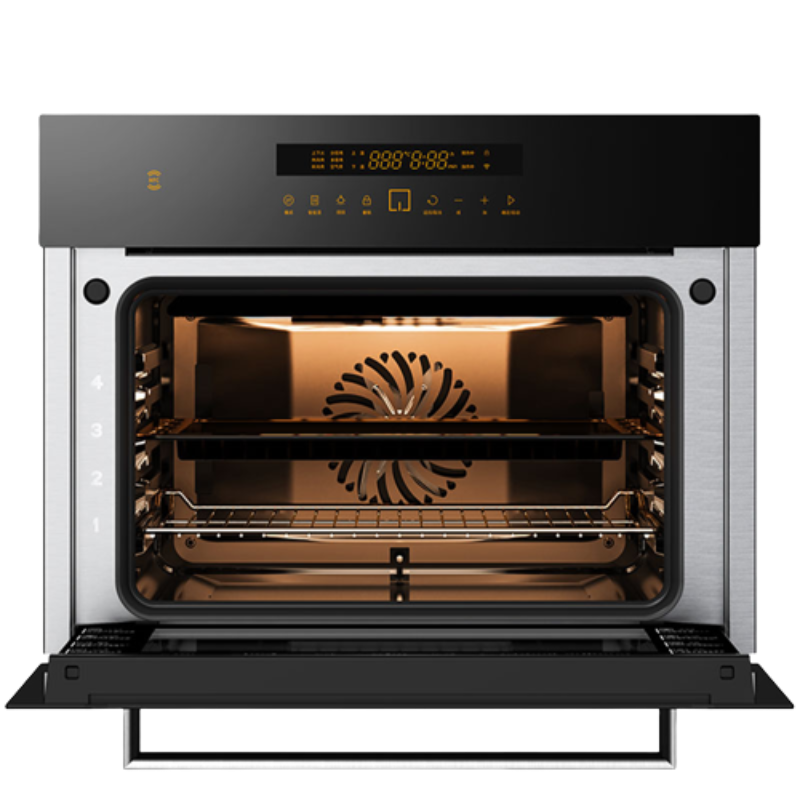 方太(FOTILE)蒸烤组合嵌入式 42L电烤箱+40L电蒸箱 家用厨电套装 蒸烤套装 大容量 蒸箱E2M+烤箱E2T