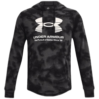 安德玛(under armour)2023男舒适户外休闲百搭运动卫衣套头衫1377185001