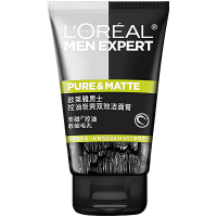 欧莱雅 男士控油炭爽双效洁面膏100ml