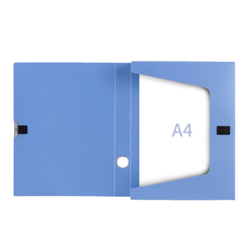 得力5602档案盒(蓝)(只)12只装