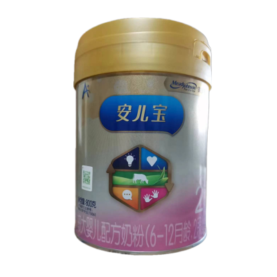 美赞臣草饲较大婴儿配方牛奶粉2段安儿宝800g克*6罐