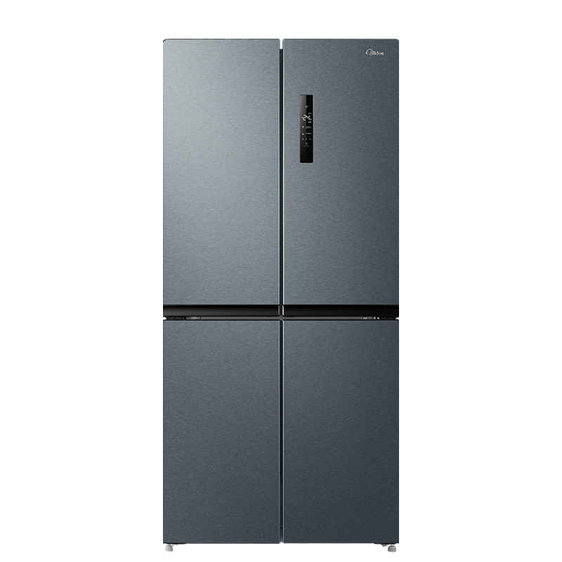 美的(Midea)465升十字对开门家用冰箱风冷无霜一级能效智能操控双变频节能分储保鲜管家BCD-465WTPZM(E)