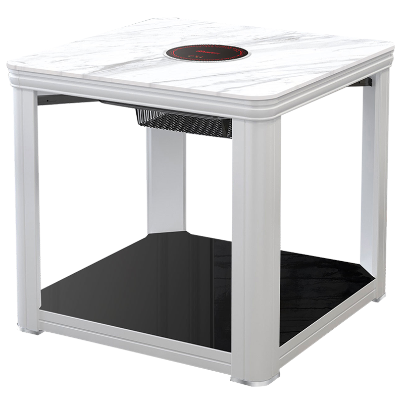 焱魔方电暖桌家用多功能取暖桌电暖炉烤火炉取暖炉烤火桌子暖脚电炉子电烤桌电暖火炉节能 大空间D6炉800上下发热+全脚暖]