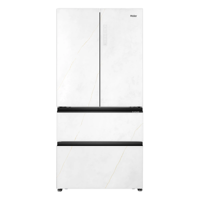 海尔(Haier)冰箱461L零嵌入式多门四开门双开门法式电冰箱家用超薄大容量白色一级能效嵌入式底部散热 零嵌 黑金净化