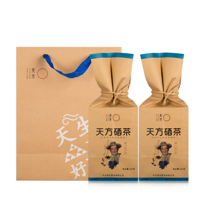 [中华特色]池州馆 2025年春茶 安徽天方茶叶250g/明前特级III硒茶绿茶浓香耐泡型高山茶 石台硒茶 华东