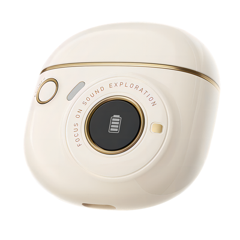 EDIFIER/漫步者TO-U3Plus真无线蓝牙耳机降噪半入耳式游戏运动花再适用于安卓苹果 月白色