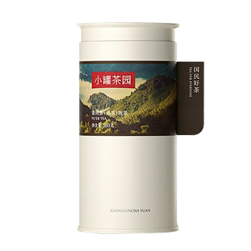小罐茶 160g 彩标系列普洱熟茶(罐)