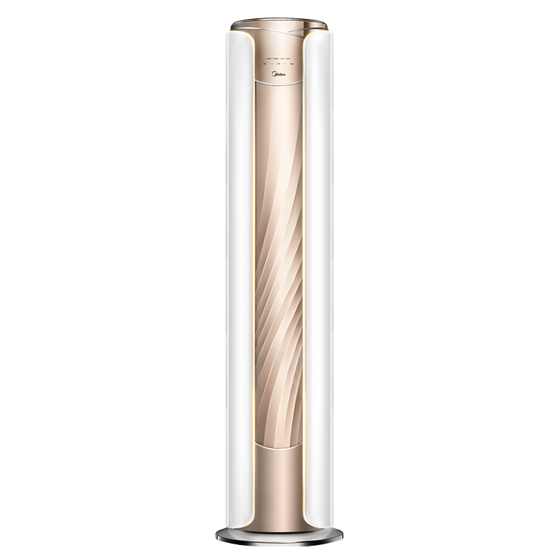 [新一级能效]美的空调立式柜机大3匹舒适星智能变频冷暖无风感节能3p客厅家用圆柱落地式KFR-72LW/N8MWA1A