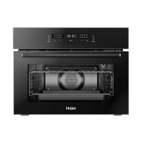 海尔(haier)嵌入式蒸烤炸一体机家用 搪瓷内胆 智控水汽双循环 高温自清洁 [50升]ZT450-50AU1