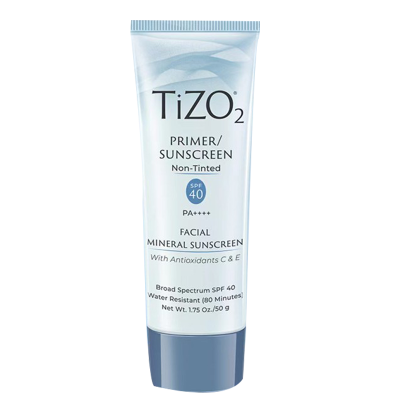 TIZO2防晒霜物理防晒女面部防水隔离清爽油皮敏感肌轻薄遮瑕SPF40军训
