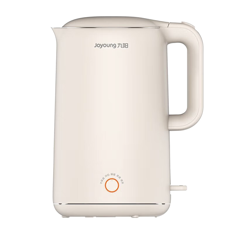九阳(Joyoung)电水壶1.5L家用304不锈钢无缝内胆电热水壶双层防烫烧水壶一键烧水自动断电开水煲 K15-F32