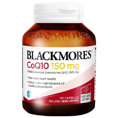 澳佳宝(BLACKMORES)高浓缩辅酶Q10 150mg胶囊30粒/瓶装 澳洲原装进口 香港保税随机发