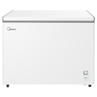 美的(Midea)300升家用商用囤货冷柜冰柜一级能效D+速冻系统小冰箱BD/BC-300KMXC(E) 白色大容量冰柜