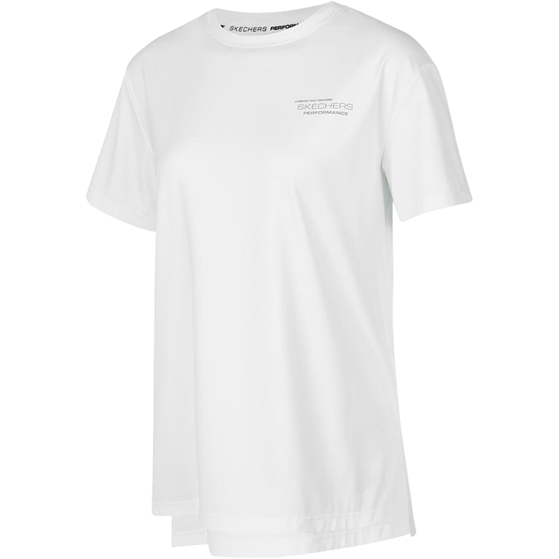 斯凯奇(Skechers)2024女舒适户外休闲百搭运动T恤P224W011/0019