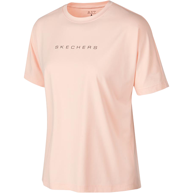 斯凯奇(Skechers)2024女舒适户外休闲百搭运动T恤P224W010/02YQ