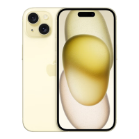Apple 苹果 iphone 15 手机 双卡双待 iphone15 黄色 256G
