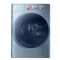 美的(Midea)10kg洗烘一体机超薄全嵌元气轻氧洗衣机草本除菌全自动家用彩屏顽渍超精洗三效空气洗MD100IAIR5