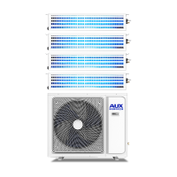 奥克斯一拖四小6匹中央空调家用空调多联机风管机DLR-H145W(G1)变频卡机