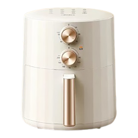 美的空气炸锅5L全自动小型炸烤箱一体机MF-KZE5006